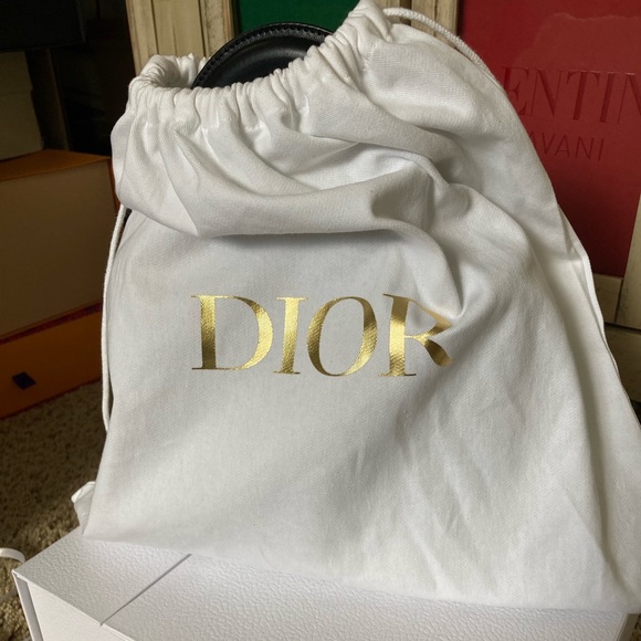 Small Lady Dior My ABCDIOR Bag in Noir with Tonal Enamel D. I. O. R. Charms - Picture 13 of 16